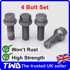 4x WHEEL BOLTS VW TRANSPORTER T4 T5 T6 (COMPATIBLE FIT) ALLOY LUG NUTS [4W]