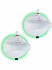 2 Pack Suction Grab Rails for Bathroom, Load Capacity 250LBS Bath Handles f