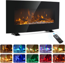 Electric Fireplace Heater 85Cm