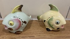 Art Deco Style Fish Cruet Set