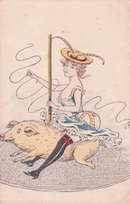 Vintage Postcard - Risqué