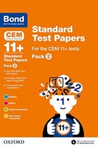 Bond 11+: CEM Standard Test Papers: Pack 2 by Bond 11+ Book The Cheap Fast Free