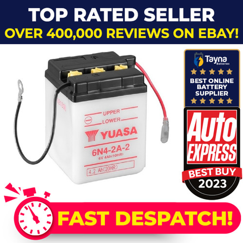 Genuine yuasa 6n4 - yuasa, 6n4-2a-2