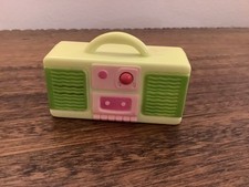 Vintage Barbie Ghetto Blaster Plays Battery Operated Toy
