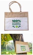 Extra Large Jute Shopping Bag Reusable Eco Friendly Hessian Tote Jumbo Shopper 