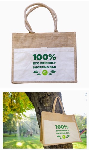Extra large jute shopping - large,
