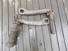 VINTAGE  MOTORCYCLE PILLION