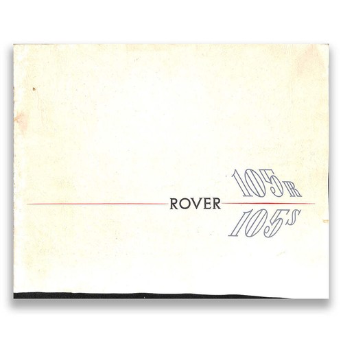 Rover 105s and 105r - p4,,