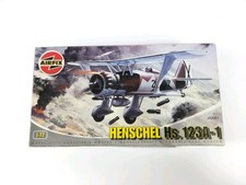 Airfix A02051 Henschel HS.123A-1 Plastic Model Kit 1:72 Scale - Parts Sealed