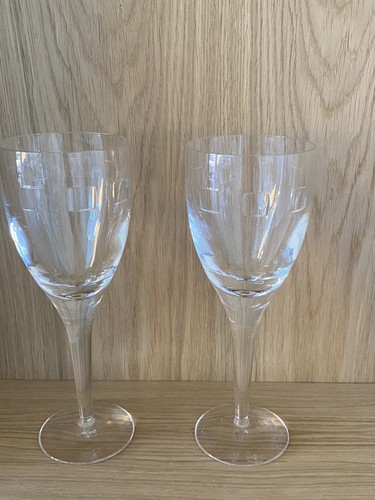Pair waterford john rocha - of,