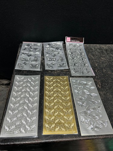 Joblot butterfly outline - butterfly, &
