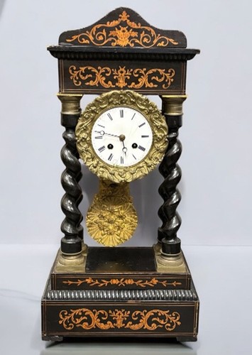 French antique clock - antique,