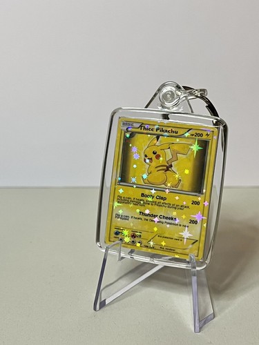 Thicc pikachu holographic - pikachu,