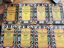 Playfair Cricket Annuals - Old