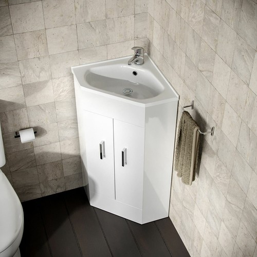 Modern corner basin - modern,