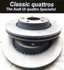 NEW FRONT BRAKE DISCS AUDI UR