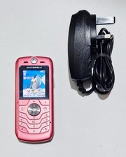 Motorola L6 Unlocked 10MB Pink Retro Mobile Phone In Very Good Condition 