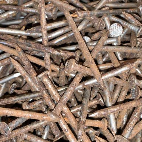 5kg rusty old nails for - old,