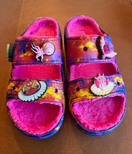 Crocs grimace faux fur lined - grimace,