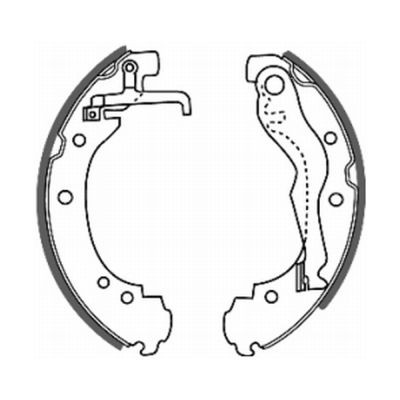 Rear axle abe c0w011abe brake - rear,