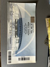 U2 360° Tour 14th August  2009 London Wembley Stadium Unused Ticket