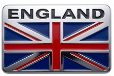 UNION JACK CAR BADGE ENGLAND