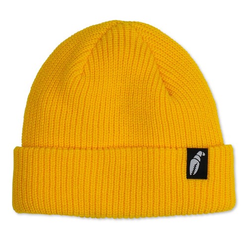 Crab grab claw label beanie - grab,