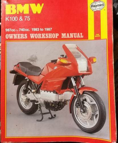 Bmw k100 haynes manual - k100,