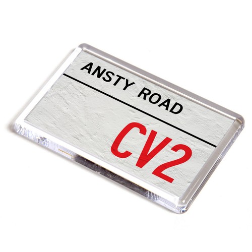 Fridge magnet ansty road - fridge,