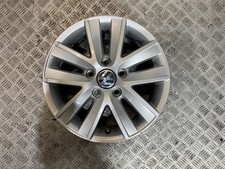 10-15 VW CADDY MK3 15" INH 5 STUD 10 SPOKE ALLOY WHEEL 6.0JX15H2 (SCRATCHED)
