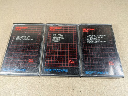 Sinclair zx81 game - x,