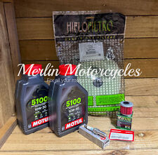 HONDA CRF450R 2002-2022 MOTUL 5100 10w30 SERVICE KIT inc DRAIN PLUG WASHER