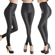 New Women PVC High Waist