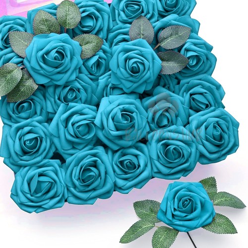 6cm foam rose heads - rose,
