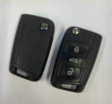 GENUINE SEAT 3 BUTTON REMOTE FLIP KEY FOB IBIZA LEON ETC! TESTED 5F0 959 752 D