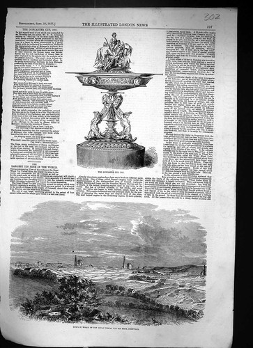 Old 1857 doncaster cup surface - 1857,