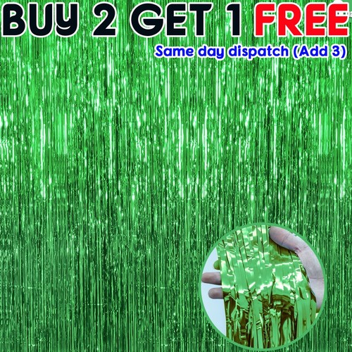 Foil fringe tinsel - 2m-3m,
