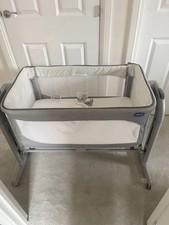 Brand New-Chicco Next 2 Me Magic Bedside Sleeper Crib Grey