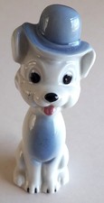 Vintage Ceramic Dog in Bowler