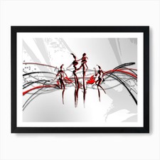 Ethnic Art Illustration In