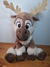 Frozen II Sven Reindeer Soft Toy Plush Teddy Disney Movie Merchandise. 30cm.