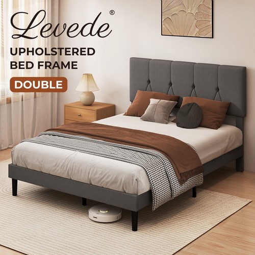 Levede double bed frame - bed,