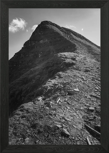 Pen fan north - pen-y-fan, framed