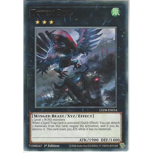 Led8 en054 totem bird - totem, |