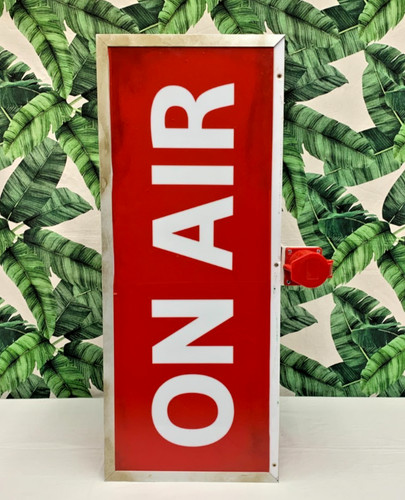 Air large red light box - large,