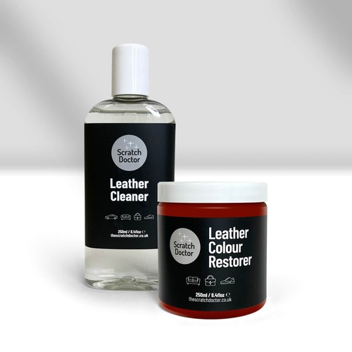 Red leather cleaner colour - cleaner, &