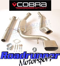 Cobra Astra VXR H MK5 Cat Back Exhaust System 2.5" Stainless Non Resonated VX71