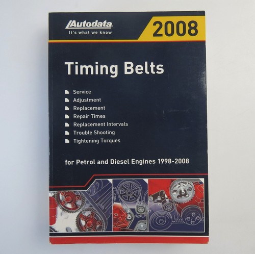 Timing belts 2008 - belts, autodata