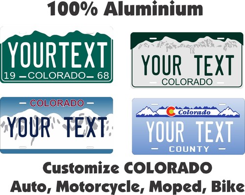 Colorado tag custom - tag,