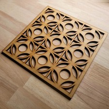 Retro Circles Decorative